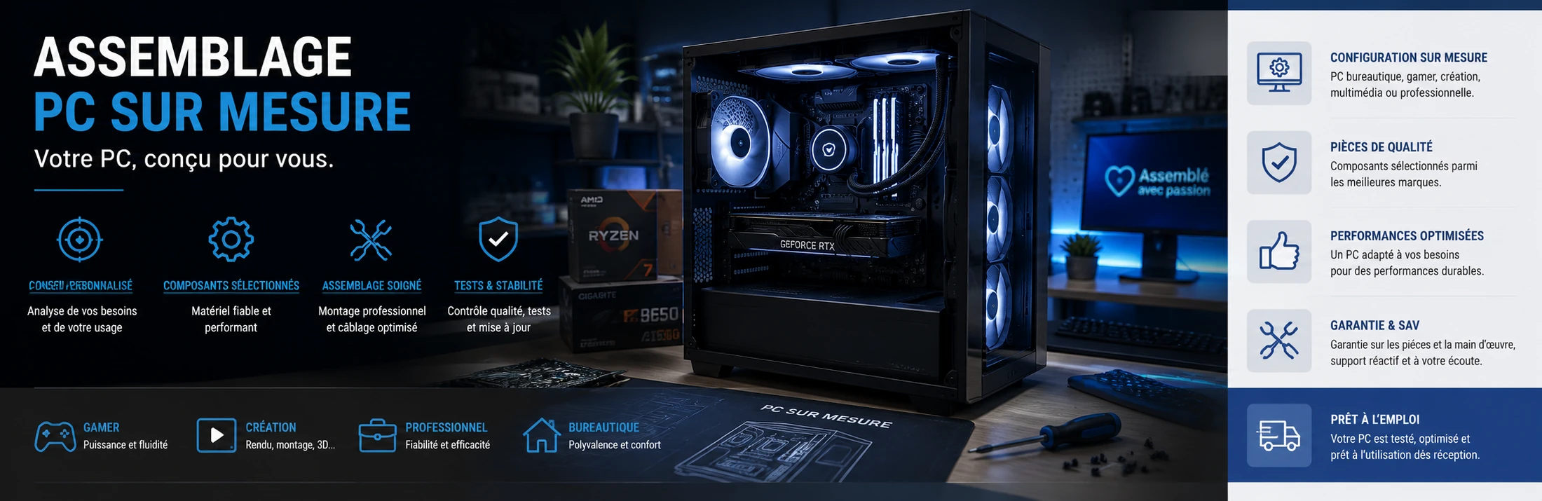 PC sur mesure